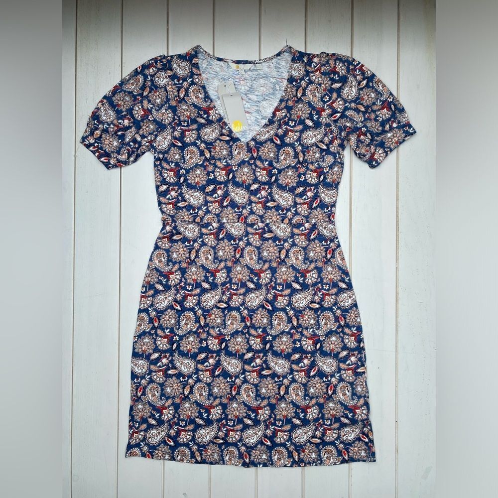 NWT Boden Cotton Puff Sleeve Dress​​ - Picture 6 of 16